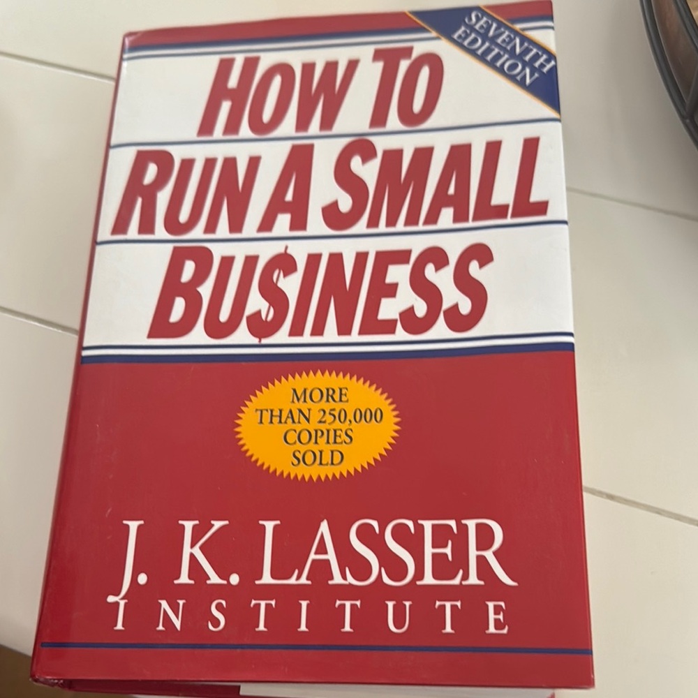 How to Run a Small Business Book